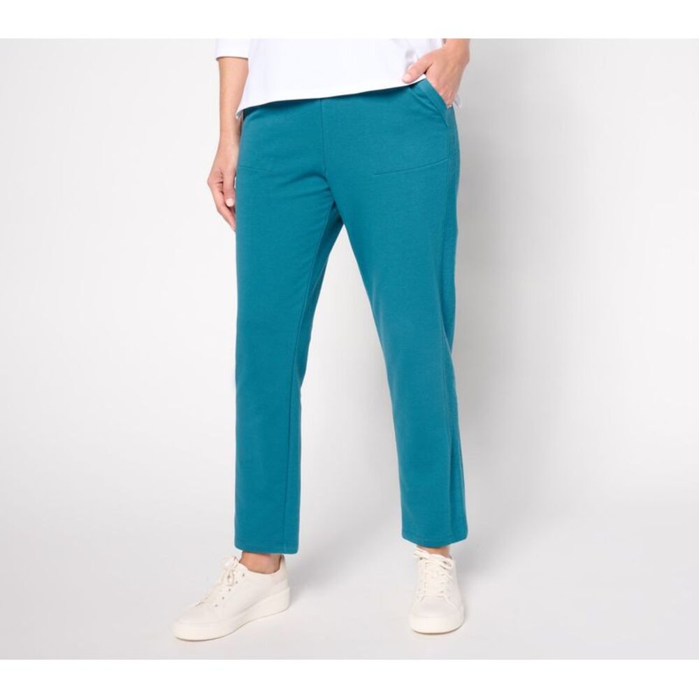 Farmers Defense Women's Pants Sz XS LOGO Life by Lori Goldstein Blue A662765